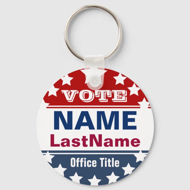 Custom Campaign Template Keychain (Front)