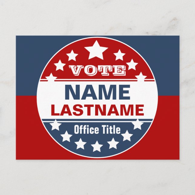 Custom Campaign Template Postcard (Front)