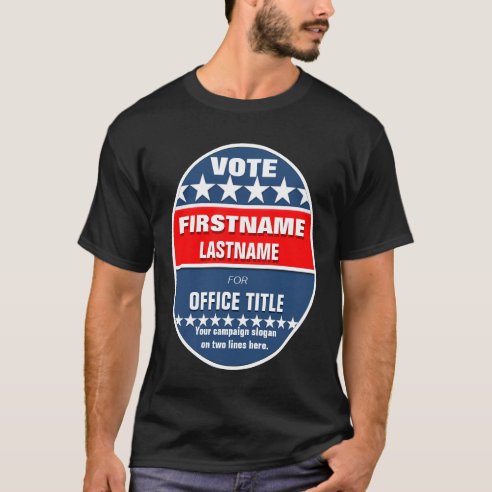 Political Campaign T-Shirts & Shirt Designs | Zazzle.ca