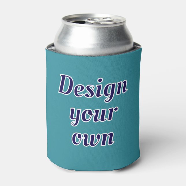 Custom Can Cooler - Personalized Insulated Koozie (Can Front)