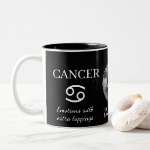 Custom Cancer Zodiac Mug with Name & Traits