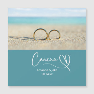 Custom Cancun Destination Beach Wedding