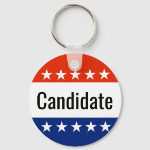 Custom Candidate Campaign 2022 Election Keychain