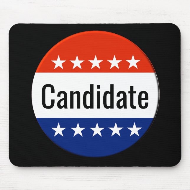 Custom Candidate Campaign 2022 Election Mouse Pad (Front)