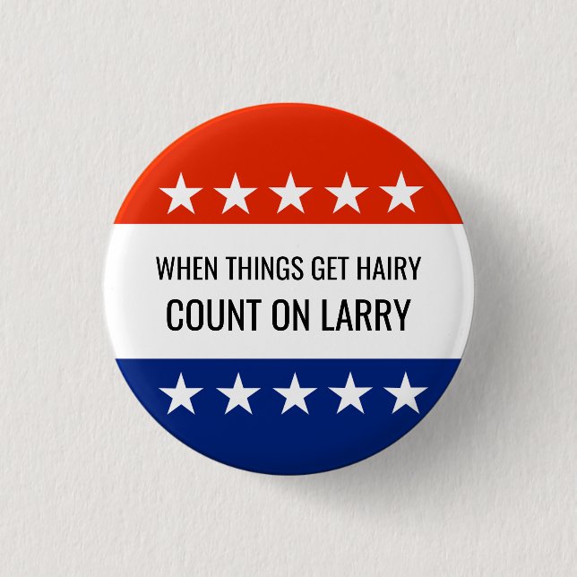 Custom Candidate Campaign 2024 Election 1 Inch Round Button (Front)