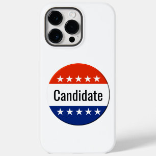 Custom Candidate Campaign 2024 Election Case-Mate iPhone 14 Pro Max Case