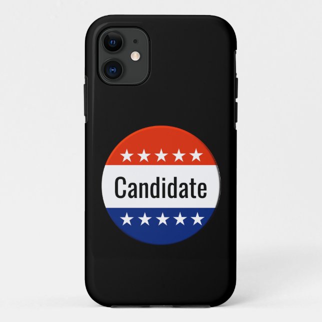 Custom Candidate Campaign 2024 Election Case-Mate iPhone Case (Back)
