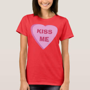 Custom Candy Heart T-shirt