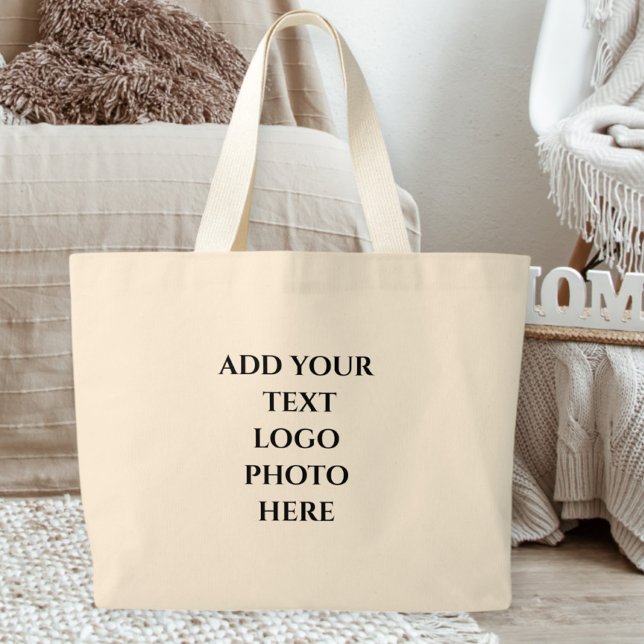 Custom Canvas Tote Bag, Print Canvas Shoulder Bag (Creator Uploaded)