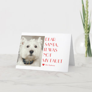 Custom Caption Editable Colour Modern Holiday Card