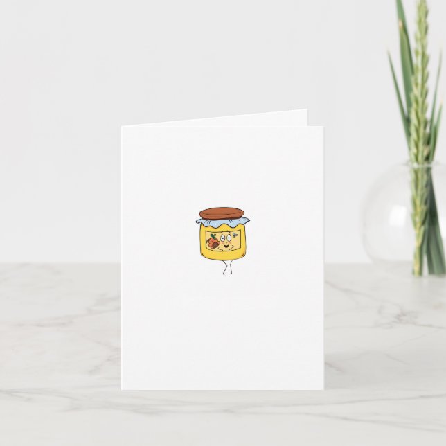 Custom card, personalize Honey, card (Front)