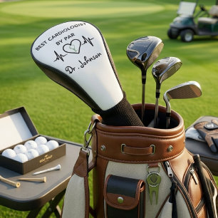 Custom Cardiologist Funny Best Doctor Golf Head Cover