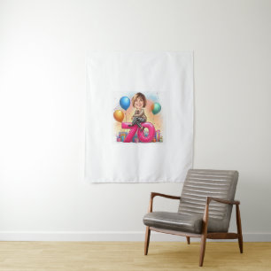 Custom caricature – Send your photo for designing Tapestry
