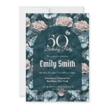 Custom Carnation Accent Teen Birthday