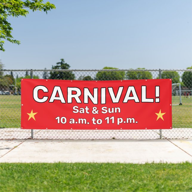 Custom Carnival Banner (Insitu)
