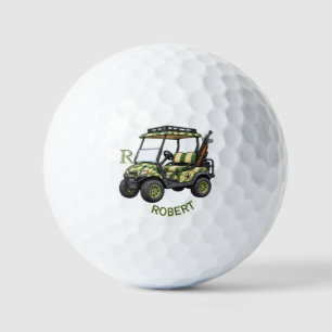 custom cart clubs monogram personalised Name Golf Balls