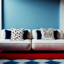 Custom cartoon cat name with cat paws 