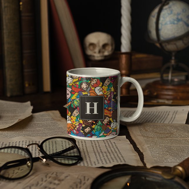 Custom Cartoon Harry Potter Character Toss Pattern Mug (Creator Uploaded)