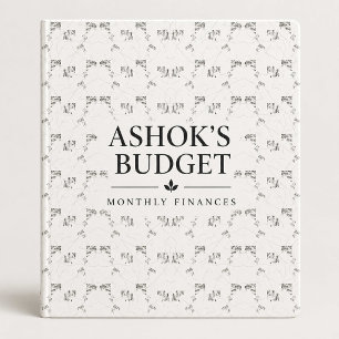 Custom Cash Binder   Budget Planner Organizer