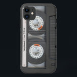 Custom Cassette Mixtape iPhone 11 Case<br><div class="desc">Custom old school Mix-tape Retro Cassette Tape. 

 Font style can be changed.  Click customize to select your fonts.  Click the contact link above to send me a message if you need help with customizing your order.  Thanks!</div>