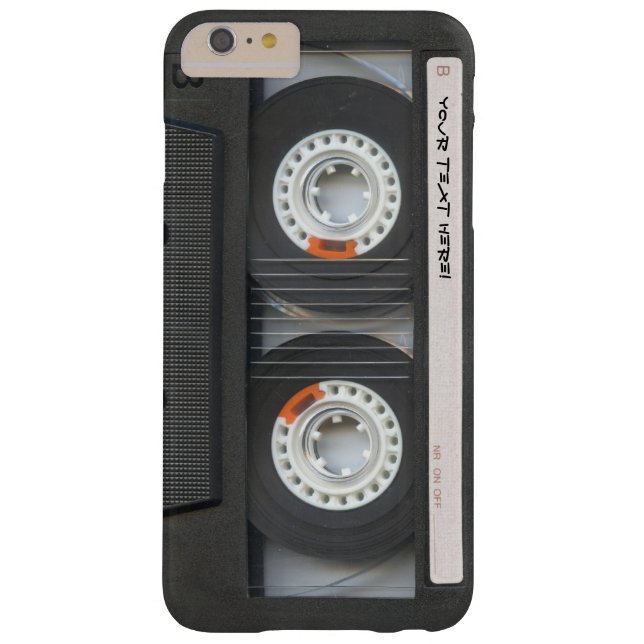 Custom Cassette Mixtape Case-Mate iPhone Case (Back)