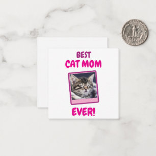 CUSTOM CAT MOM MUM EVER PET LOVE MOTHERS DAY DOG  CARD