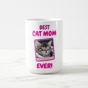 CUSTOM CAT MOM MUM EVER PET LOVE MOTHERS DAY DOG  COFFEE MUG