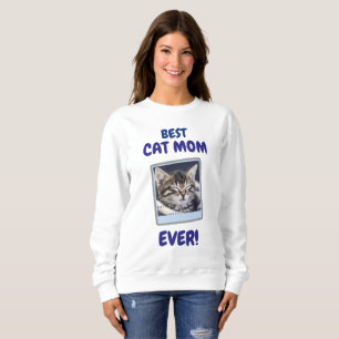CUSTOM CAT MOM MUM EVER PET LOVE MOTHERS DAY DOG SWEATSHIRT