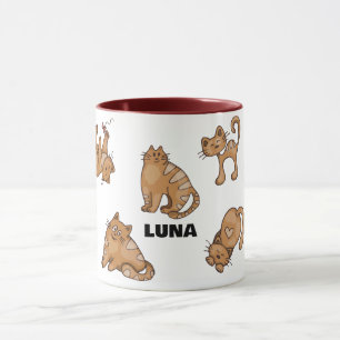 Custom Cat Mug – Personalized Gift for Pet Lovers