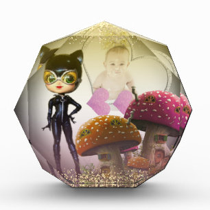 Custom cat photo block