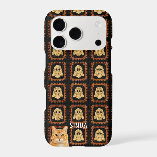 Custom Cat Photo Ghost Halloween Phone Case,
