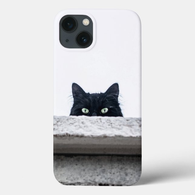 Custom Cat Photo iPhone Case | Personalized Gift (Back)