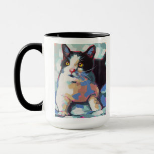 Custom Cat Portrait Painting - Forever Loved Pet Mug