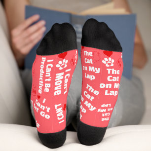 Custom Cat Socks for Cat Lovers! Funny Cat Socks