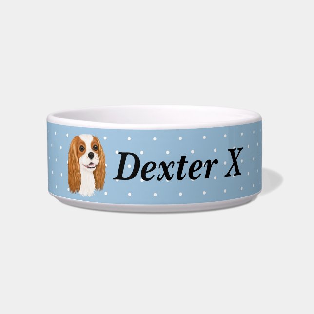 Custom Cavalier King Charles Spaniel    Bowl (Front)