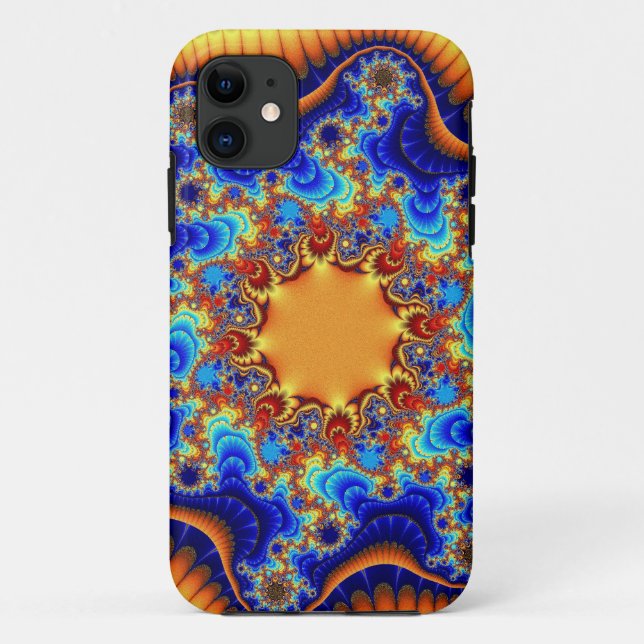 Custom Celestial Fractalscope iPhone 5 Case (Back)