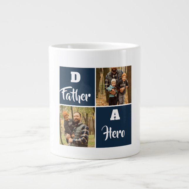 Custom Ceramic Dad Mug | Gift From Kids (Front)