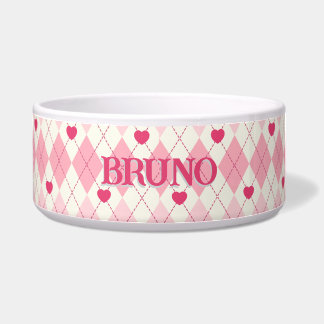 Custom Ceramic Pet Bowl, Dog Cat Feeding Bowl