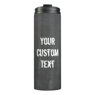 Custom Chalk Board Travel Tumbler