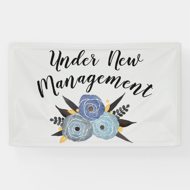 Custom Change Announcement Business Banner (Horizontal)