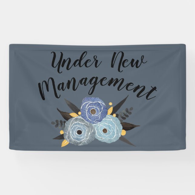 Custom Change Announcement Business Banner (Horizontal)