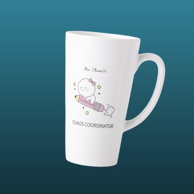 Custom Chaos Coordinator Latte Mug (Creator Uploaded)