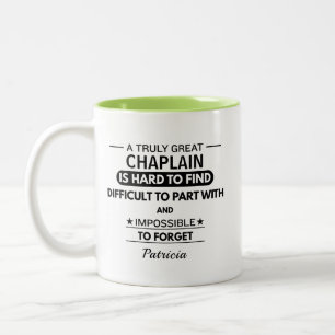 Custom Chaplain Farewell Mug Clergy Appreciation