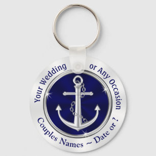Custom, Cheap Nautical Gifts, Anchor Keychains