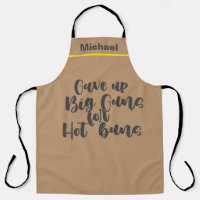 Custom Chef Name Personalized Big Guns Hot Buns