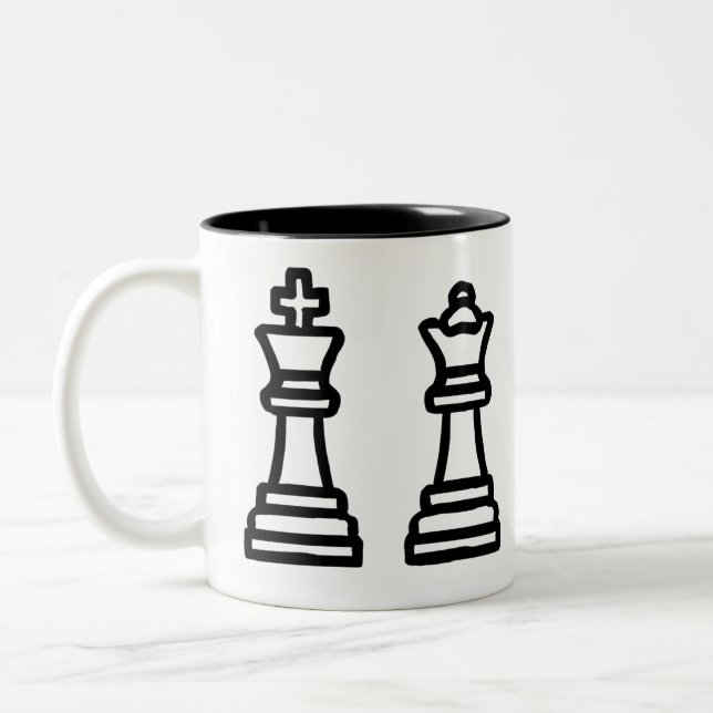 Custom Chess Master Coffee Mug (Left)