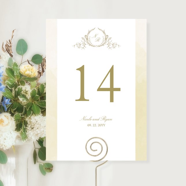 Custom, Chic Monogram Champagne Wedding (Creator Uploaded)