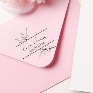 Custom Chic Salon Spa Business  Self-inking Stamp