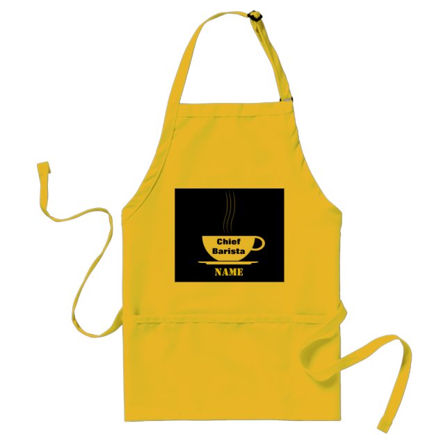 Custom Chief Barista Apron (Front)