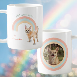 Custom Chihuahua Watercolor – Name & Photo  Coffee Mug